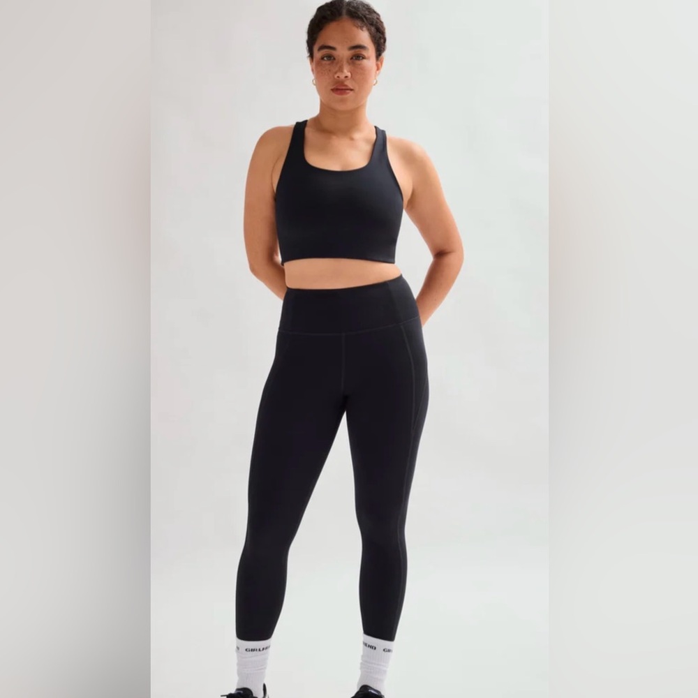 Girlfriend Collective Black Leggings Small great for School running walking NWT